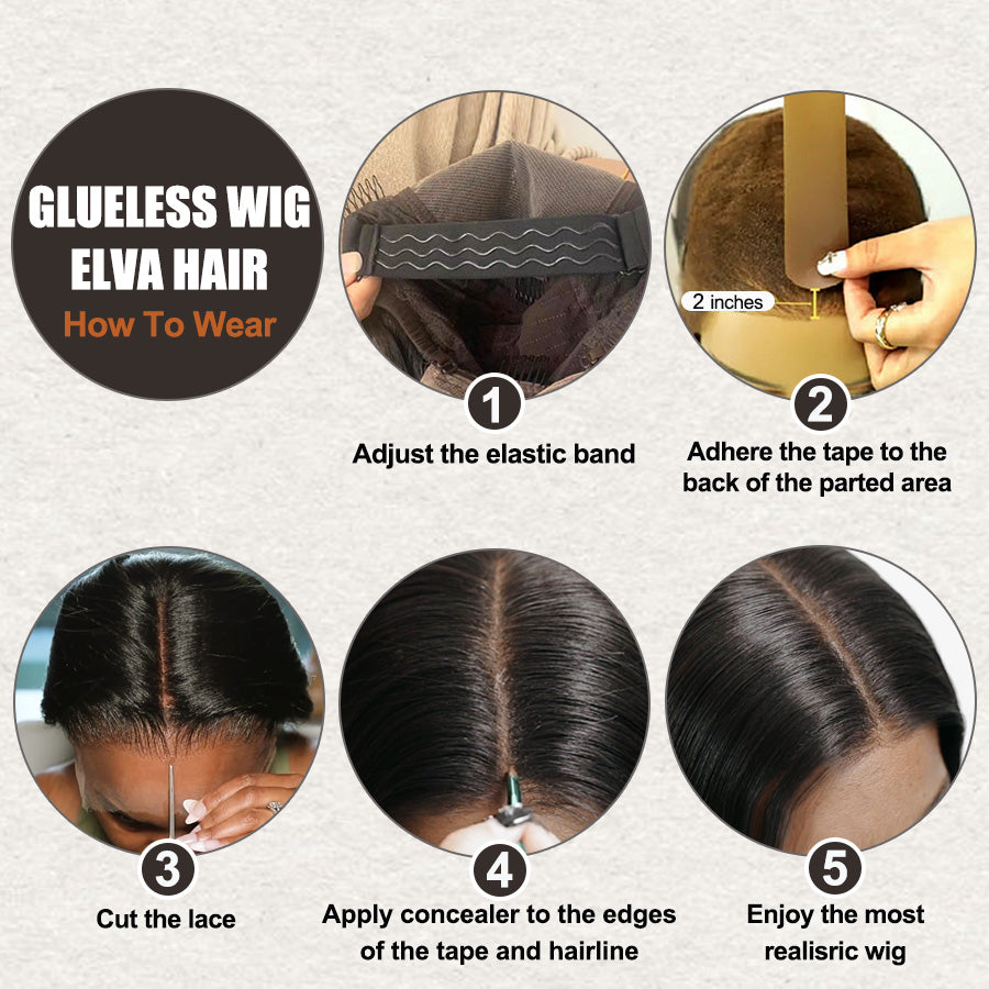 Curly Glueless Pre Plucked Human Hair Wig Ready To Wear 13x6 Lace Frontal Wig【X16】