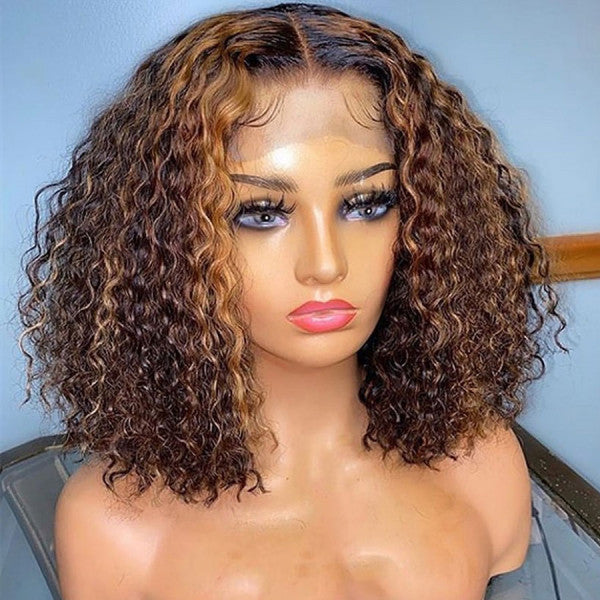 Summer Wigs!!! Elva hair 13x6 human Lace Front Wigs 150 density Pre Plucked 【N07】