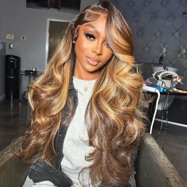 Try Different To Find Better Yourself! Virgin Human Hair 13x6 Lace Front Wigs Pre Plucked (y05)